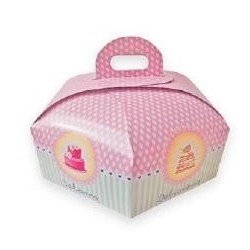ZCAJA TARTA HEXAGONAL 35 CM PQ/50 UD REF 34