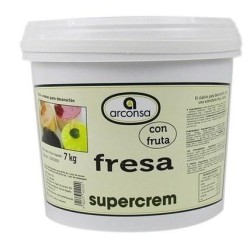 SUPERCREM FRESA CON FRUTA BT/7 KG REF 2/3303303