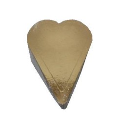 BAND CORAZON ORO 16 CM PQ/50 UD REF 9/16