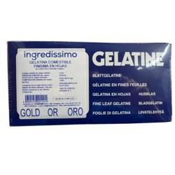 GELATINA HOJAS ORO C/1 KG REF 0420150052