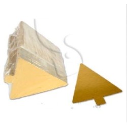 FORM TRIANGULAR/PEST ORO 9,5x10 100 UD REF 12/TRI