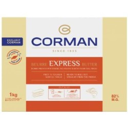 MANTEQUILLA CORMAN EXPRESS PLACAS C/10 KG REF 20186607
