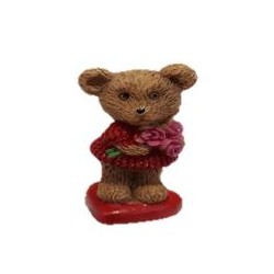 MUÑECOS OSITO VALENTIN C/12 UD REF 20/913