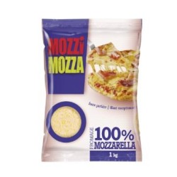 QUESO MOZZARELLA RALLADA MOZZI BL/1KG 10/MZ01