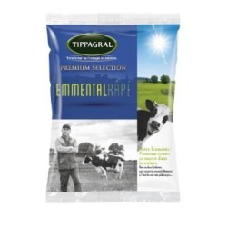 QUESO EMMENTAL RALLADO NEUTRO BL/1KG 10/CE93