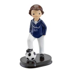 MUÑECOS COMUNION NIÑO CON BALON 1 UND REF 1348