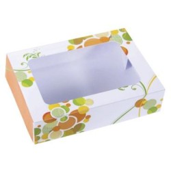 CAJA RECT. CON VENTANA ADEL/GALA 35X25X7 PQ/25 UD
