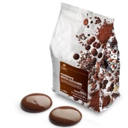 ZCHOCOLATE NEGRO SIN AZUCAR 60% ICAM BL/4KG REF 3/8320