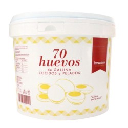 HUEVO COCIDO PELADO BT/70UD REF 4666