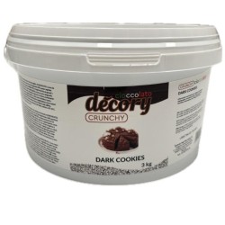 ZDARK COOKIES CRUNCHY DECORY BT/3 KG REF 420124