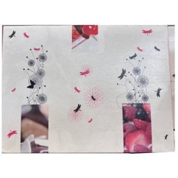 CAJA CUADRADA CON TAPA TRIO 23x23x5 PQ/50 UD