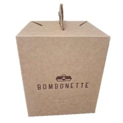 CAJA PANETTONE TOPCLASS 17X17 C/50 UND REF 146PTK1717