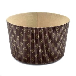 MOLDE PANETTONE RIGIDO 500 GR TIRA/25 UD REF CEB00566