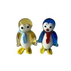 S44 PINGUINOS BUFANDA GLASS S/5 C25 REF 142